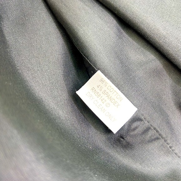 Anthracite - Bright Bold Floral Zip Up Shoulder Pad Blazer Size 4 - Picture 10 of 14